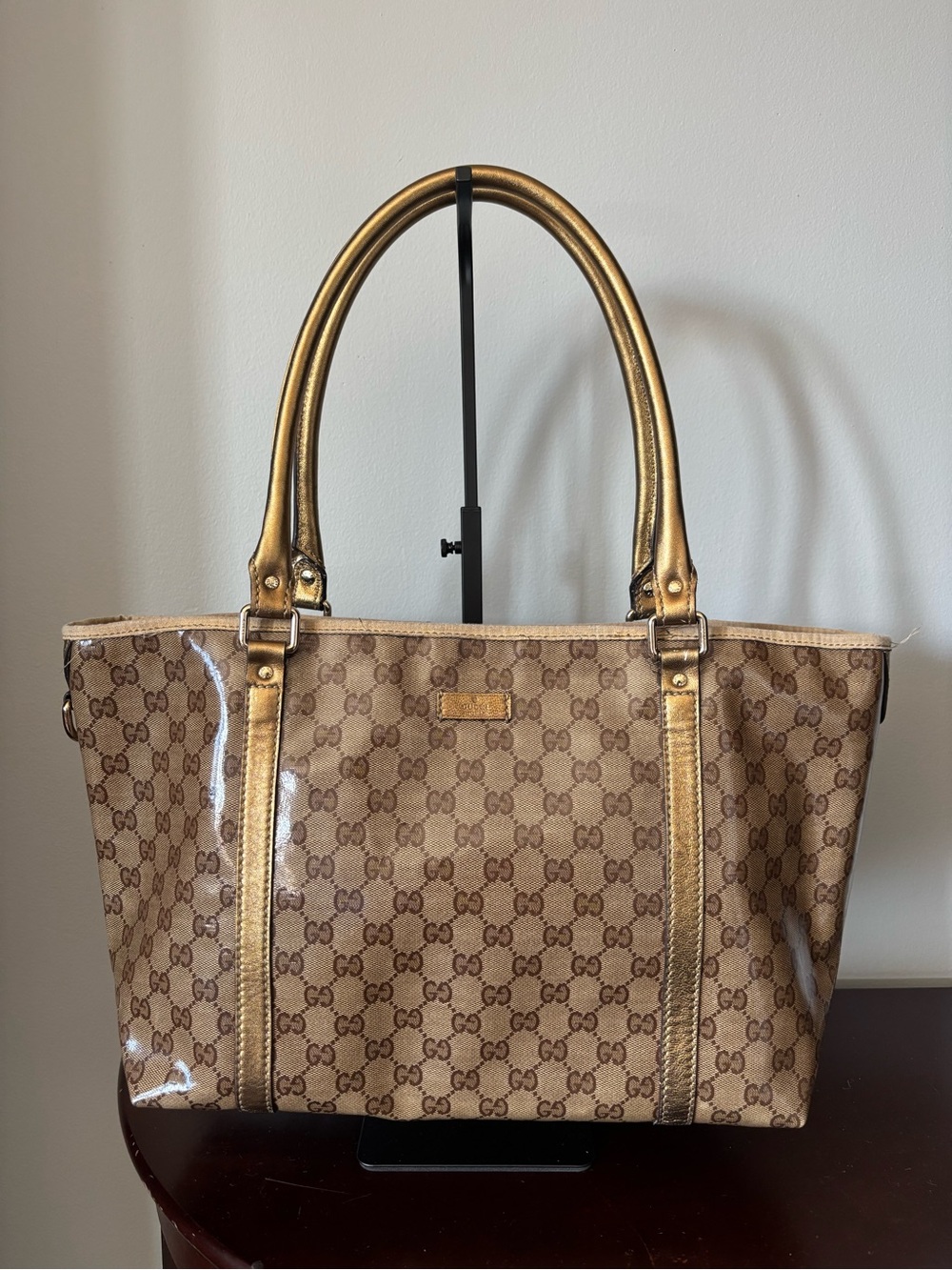 Y2K Gucci GG Crystal Tote